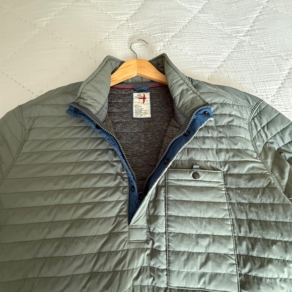 Relwen Windzip quilted jacket XL (Wet Cement) - Picture 1 of 10